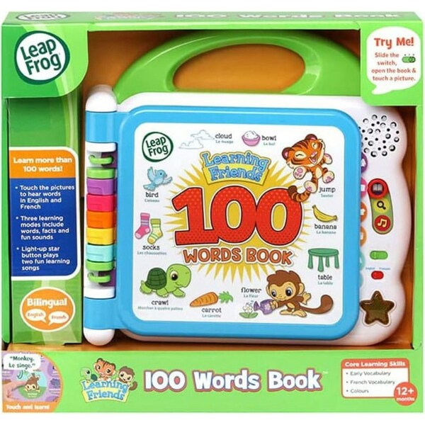 VTech Electronics LeapFrog Learning Friends 100 Words Book English/French Educational Toy Returns accepted (max. 30 days)