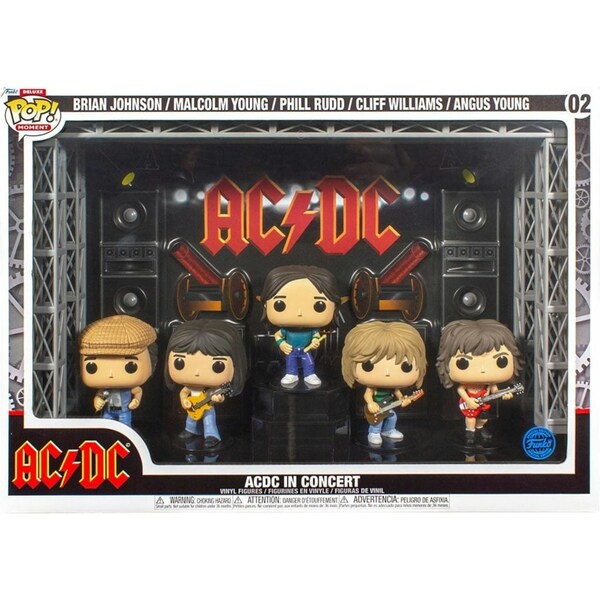 Funko ACDC In Concert Thunderstruck Tour Deluxe Moment Funko POP! Vinyl 5 Pack Returns accepted (max. 30 days) / N/A