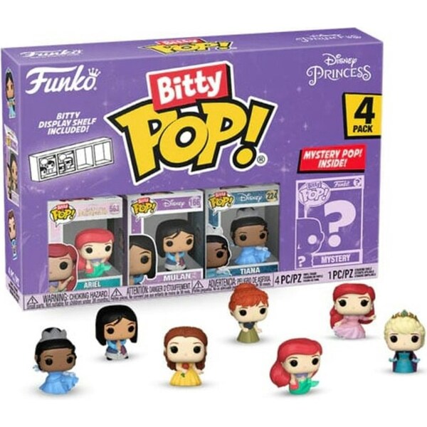 Funko Disney Princess Ariel Bitty 4 Pack Funko POP! Vinyl Returns accepted (max. 30 days) / N/A