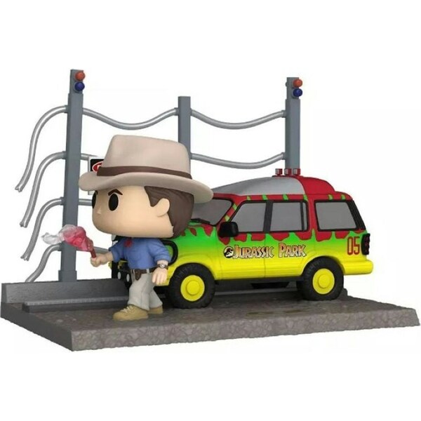 Funko Jurassic Park T-Rex Breakout Dr Alan Grant Movie Moment Funko POP! Vinyl Returns accepted (max. 30 days) / N/A