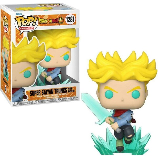Funko Dragon Ball Super Super Saiyan Trunks with Spirit Sword Funko POP! Vinyl Returns accepted (max. 30 days) / N/A