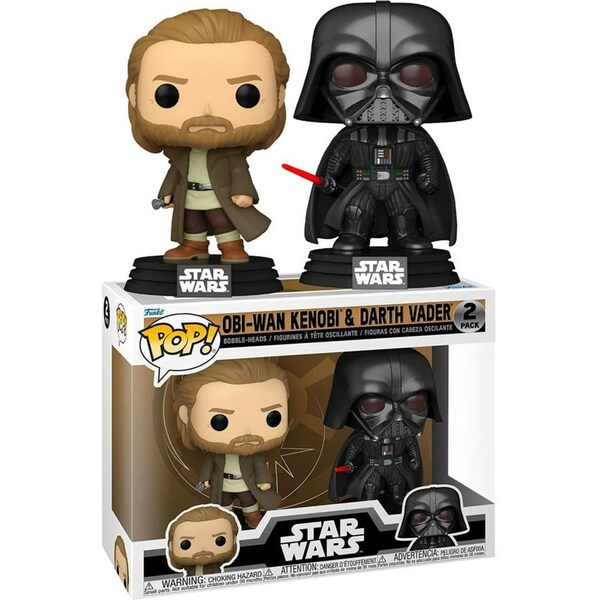 Funko Star Wars Obi-Wan Kenobi and Darth Vader Funko POP! Vinyl Figure 2 Pack Returns accepted (max. 30 days) / N/A