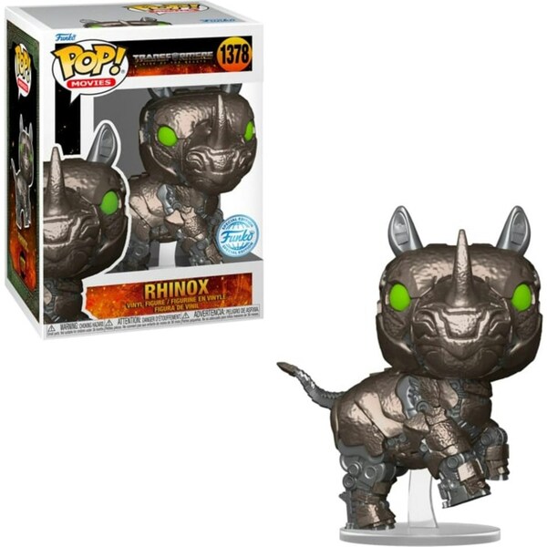 Funko Transformers Rise of the Beasts Rhinox Funko POP! Vinyl Returns accepted (max. 30 days) / N/A