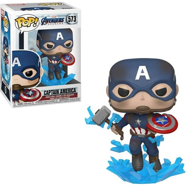 Funko Marvel Avengers: Endgame Captain America with Mjolnir Funko POP! Vinyl