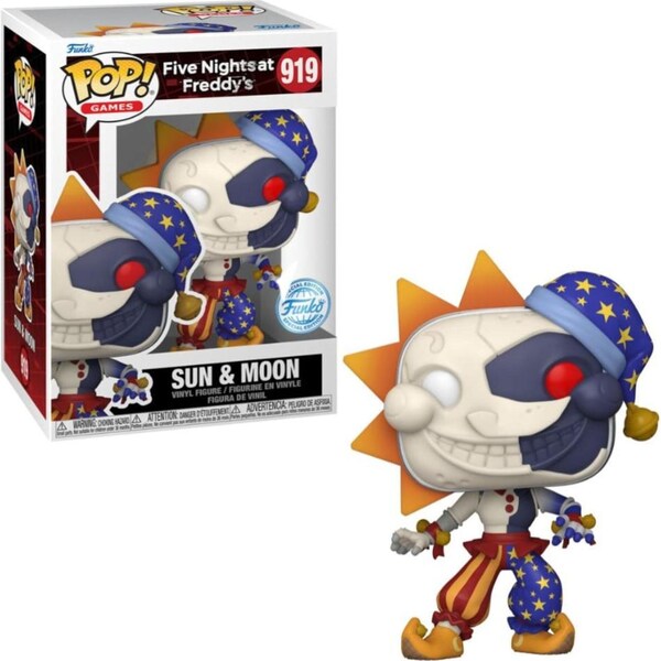 Funko Five Nights At Freddy's Security Breach Sun/Moon Metallic Funko POP! Vinyl Returns accepted (max. 30 days) / N/A