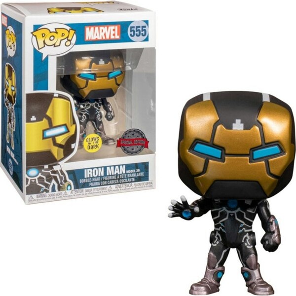 Funko Marvel 80th Anniversary Iron Man Mark XXXIX Glow Funko POP! Vinyl Returns accepted (max. 30 days) / N/A