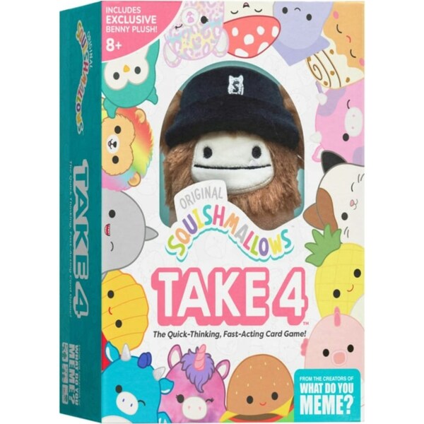 What Do You Meme LLC Take 4 Squishmallows Card Game