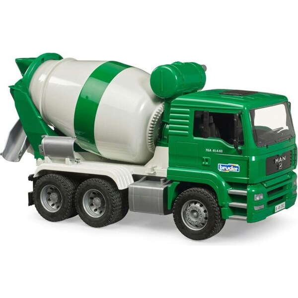 Bruder Man Tga Cement Mixer Truck Mix Scale Model Kids Toy 3y+ 1:16