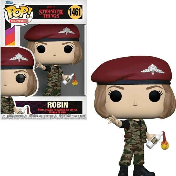 Funko Stranger Things Hunter Robin With Molotov Cocktail Funko POP! Vinyl Returns accepted (max. 30 days) / N/A