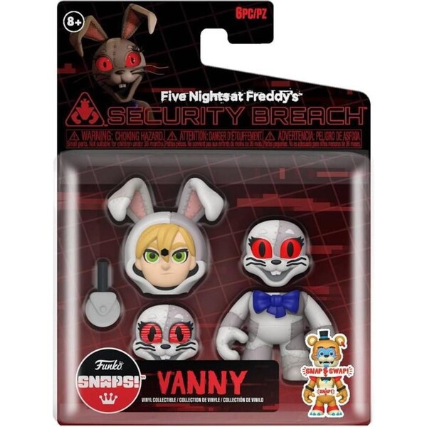 Funko SNAPS! Five Nights at Freddy's Security Breach Vanny Vinyl Action Figure Returns accepted (max. 30 days) / N/A