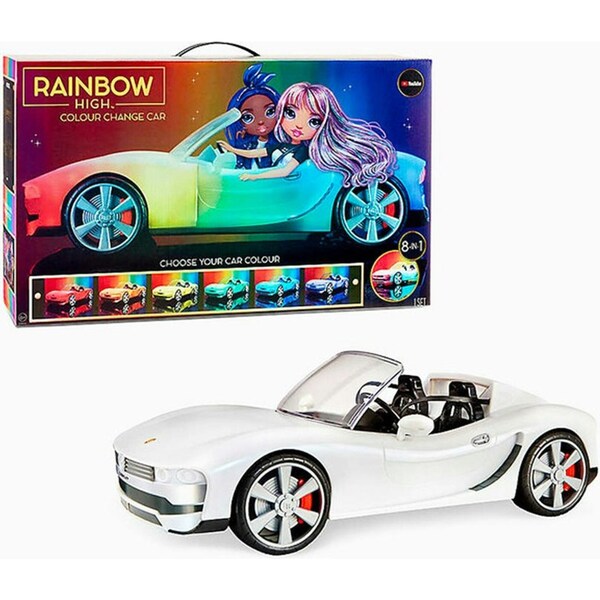 Rainbow High Color Change Car Kids Pretend Play Toy