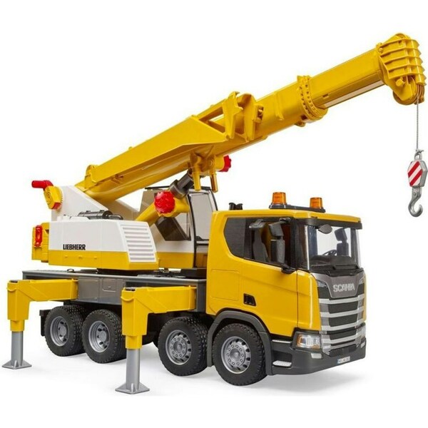 Bruder 1:16 Scania Super 560R Liebherr Crane Truck Set Kids Toy 3y +