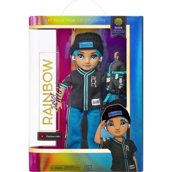 Rainbow High Junior Fashion Doll Series 2 River Kendall 6y+