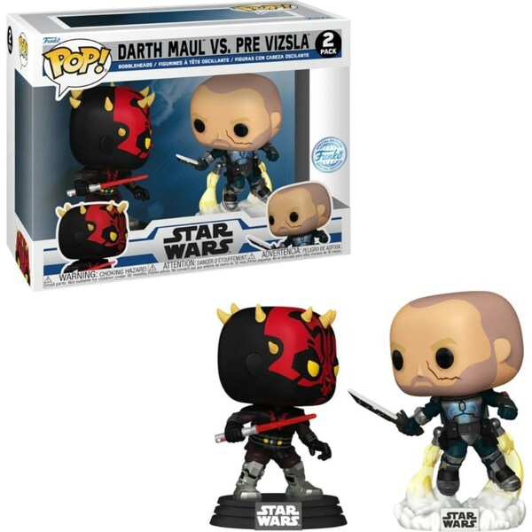 Funko Star Wars The Clone Wars Darth Maul Vs Pre Vizsla 2-Pack Funko Pop! Vinyl Returns accepted (max. 30 days) / N/A