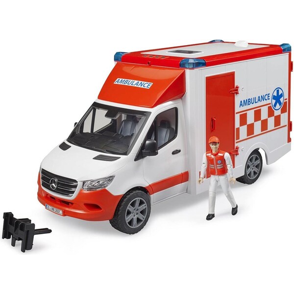 Bruder - Mercedes Benz Sprinter Ambulance With Driver 1:16 Scale