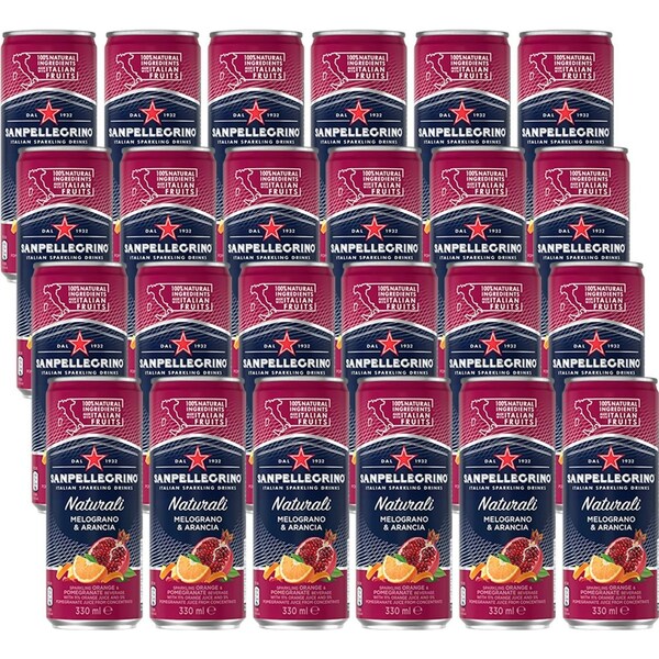 San Pellegrino 330Ml Melograno Arancia 24Pk