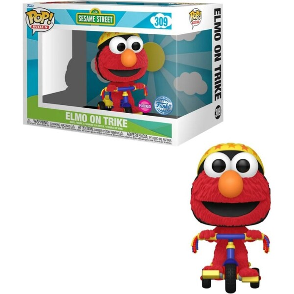 Funko Sesame Street Elmo On Trike Flocked Ride Funko POP! Vinyl Returns accepted (max. 30 days) / N/A