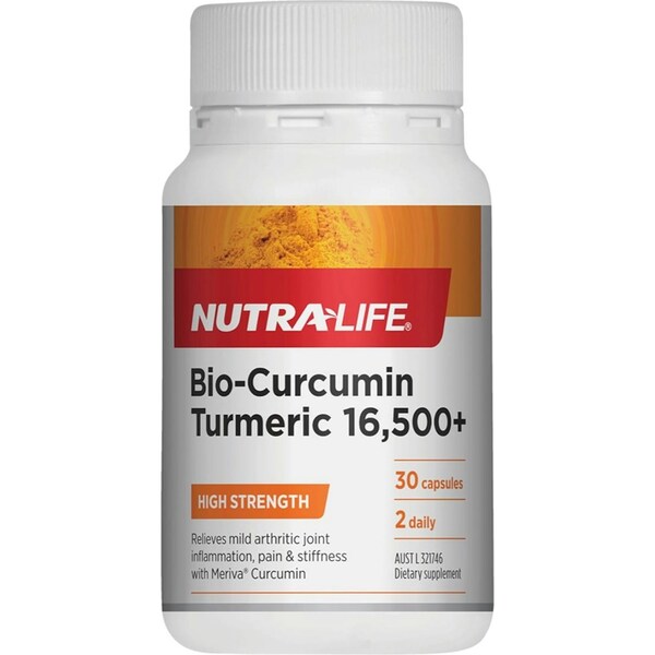 Nutra-Life Bio-Curcumin Turmeric 16500+ 30 Capsules