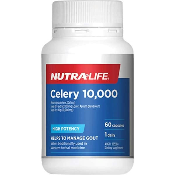 Nutra-Life Celery 10000 60 Capsules