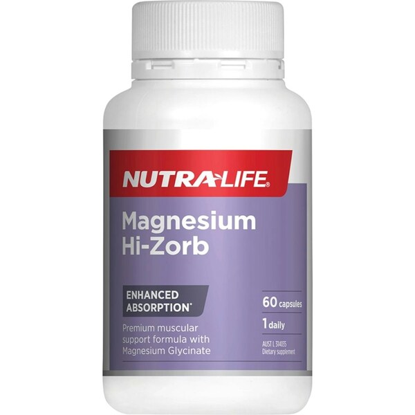 Nutra-Life Magnesium Hi-Zorb 60 Capsules