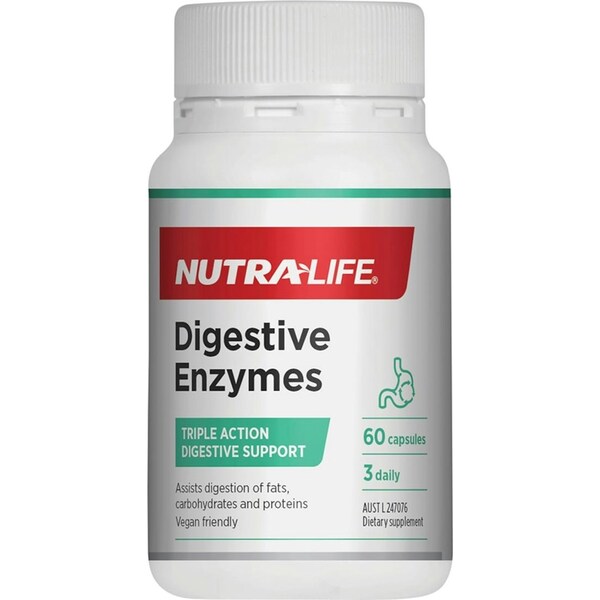 Nutra-Life Digestive Enzymes 60 Capsules