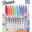 Sharpie Permanent Marker Pens Fine/Ultra Fine, Asstd Colours 18 Pack