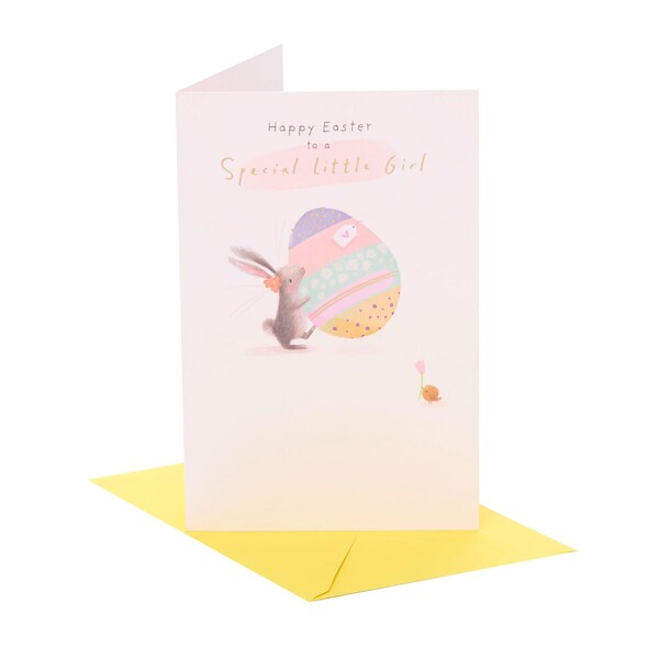 John Sands Happy Easter Greeting Card Girl each