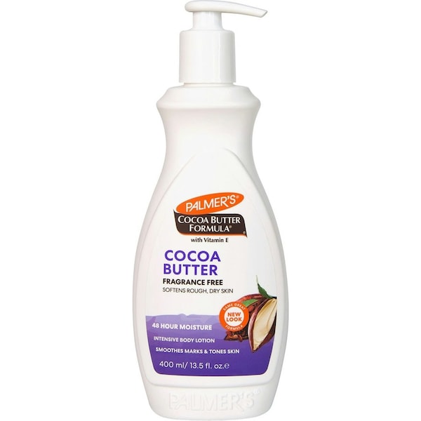 Palmers Cocoa Butter Fragrance Free Body Lotion Pump 400ml