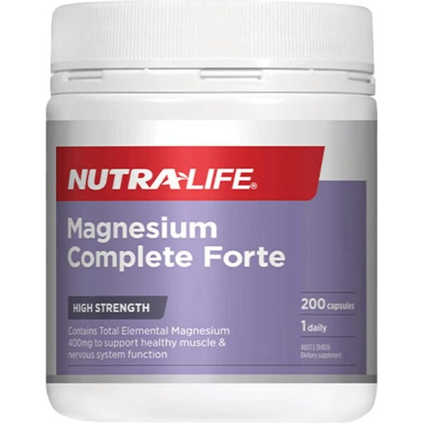 Nutra-Life Magnesium Complete Forte 200 Capsules