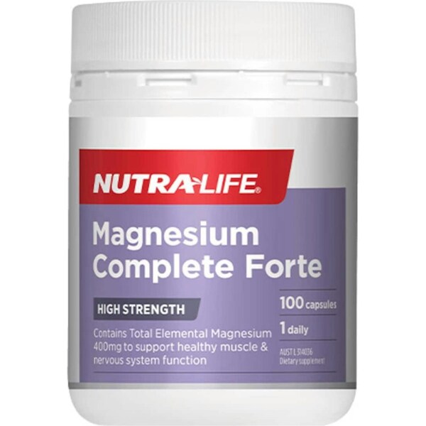 Nutra-Life Magnesium Complete Forte 100 Capsules