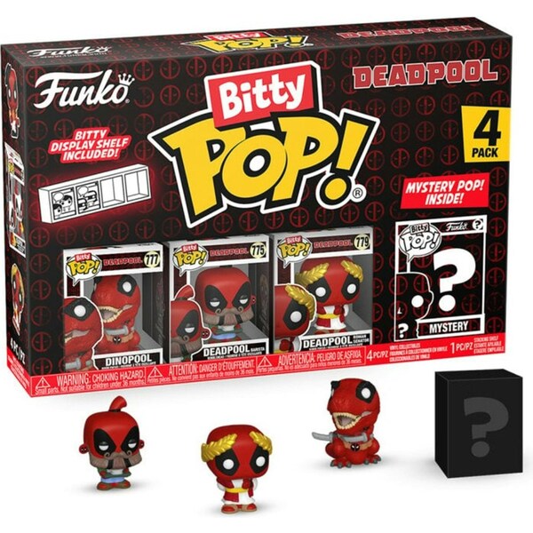 Funko Deadpool Dinopool Bitty 4 Pack Funko POP! Vinyl