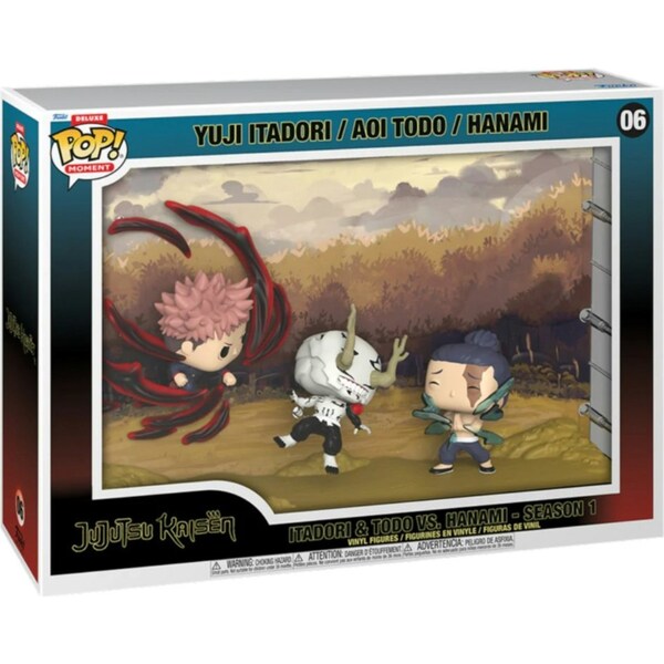 Funko Jujutsu Kaisen Itadori and Todo VS Hanami Moment Deluxe Funko POP! Vinyl Returns accepted (max. 30 days) / N/A