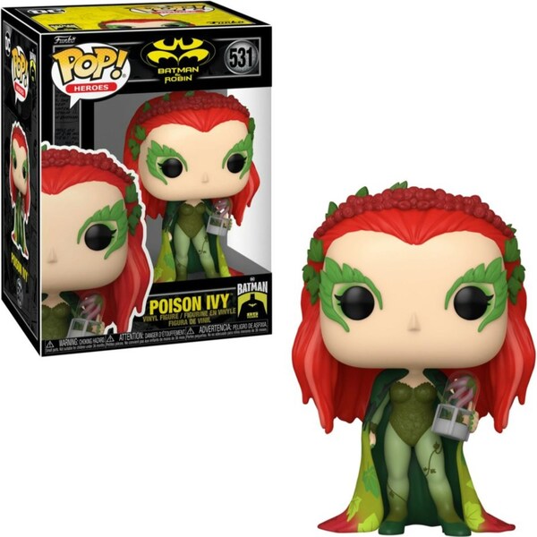 Funko Batman and Robin Poison Ivy 85th Anniversary Funko POP! Vinyl Figure