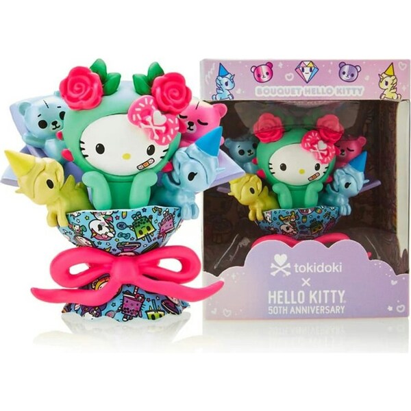 Tokidoki X Hello Kitty and Friends Hello Kitty 50th Birthday Bouquet Limited Edition Figure