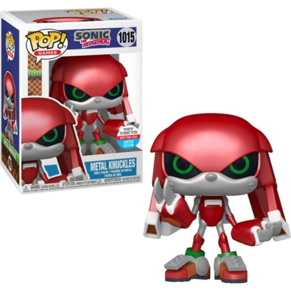 Funko Sonic the Hedgehog Metal Knuckles NYCC Limited Edition Funko POP! Vinyl