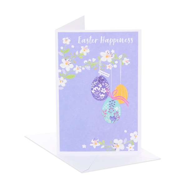 John Sands Happy Easter Greeting Card Eggs each