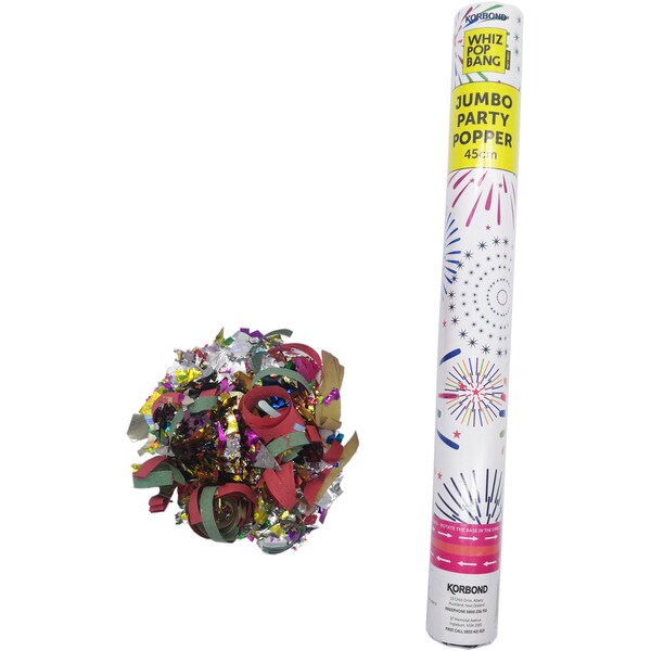 Korbond New Year's Eve Jumbo Party Popper Each