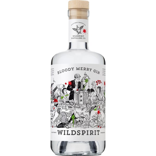 Wildspirit Bloody Merry Gin 700ml