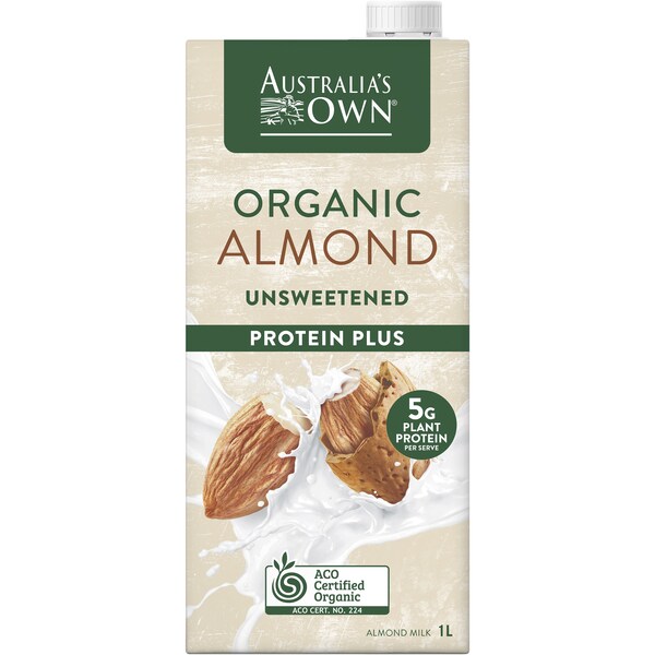 Australia's Own Own Almond Protein Uht Milk 1l