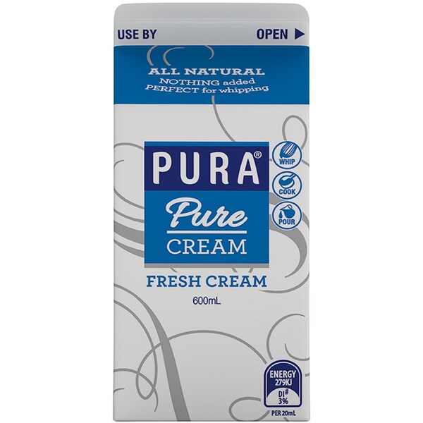 Pura Pure Cream 600ml