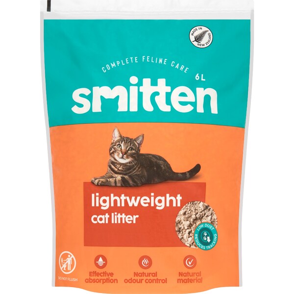 Smitten Lightweight Cat Litter 6L