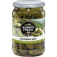 Always Fresh Baby Cucumbers