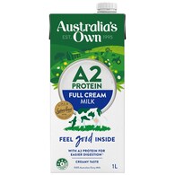 Australia's Own A2 Protein Full Cream Long Life Milk