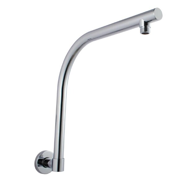 ACA Wall Mounted Round 180 Degree Swivel Shower Arm Extension for Shower Head