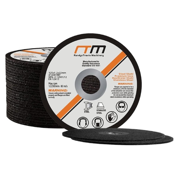 125mm 5" Cutting Disc Wheel for Angle Grinder x100