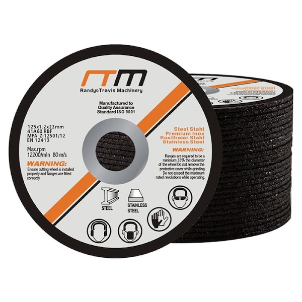 125mm 5" Cutting Disc Wheel for Angle Grinder x25