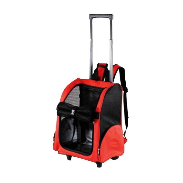 Dog Pet Safety Transport Carrier Backpack Trolley