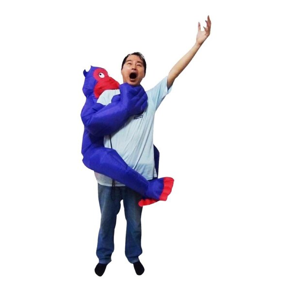 GORILLA Fancy Dress Inflatable Suit -Fan Operated Costume