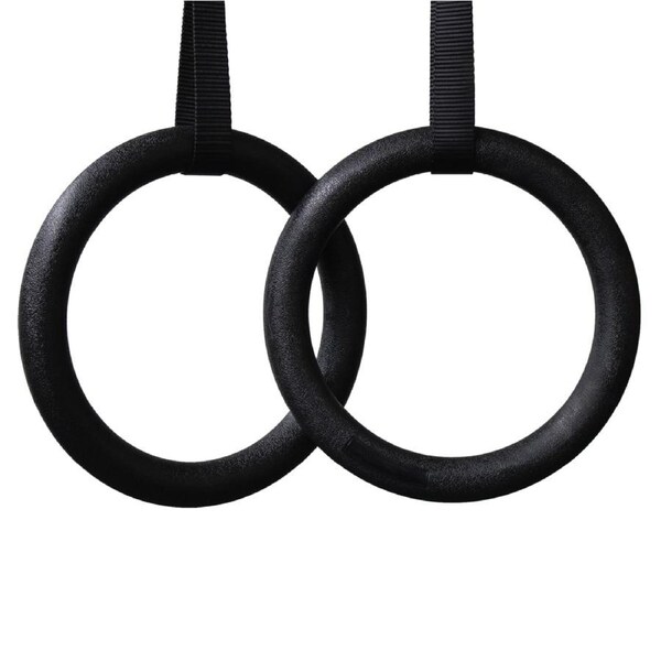 Gymnastic Rings – Adjustable Exercise Training Rings for Home & CrossFit Workouts
