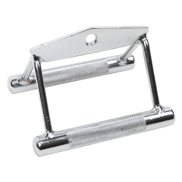 Close Grip Seated Row Handle – Triangle Cable Attachment Bar for Gym Machines